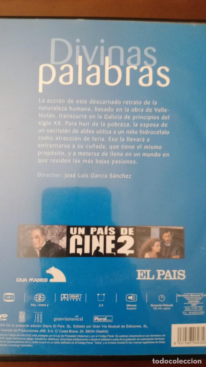 Cine: DIVINAS PALABRAS. DVD - Foto 2