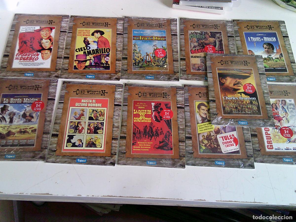 Cinema: Lote 11 pel&iacute;culas de DVD de Cine Western