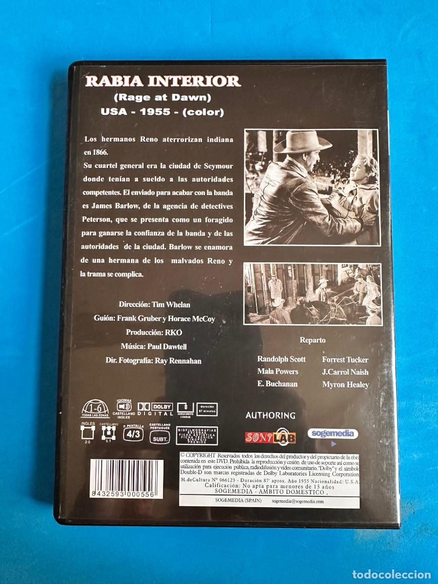 Cine: Rabia Interior (DVD) - Randolph Scott - Foto 2
