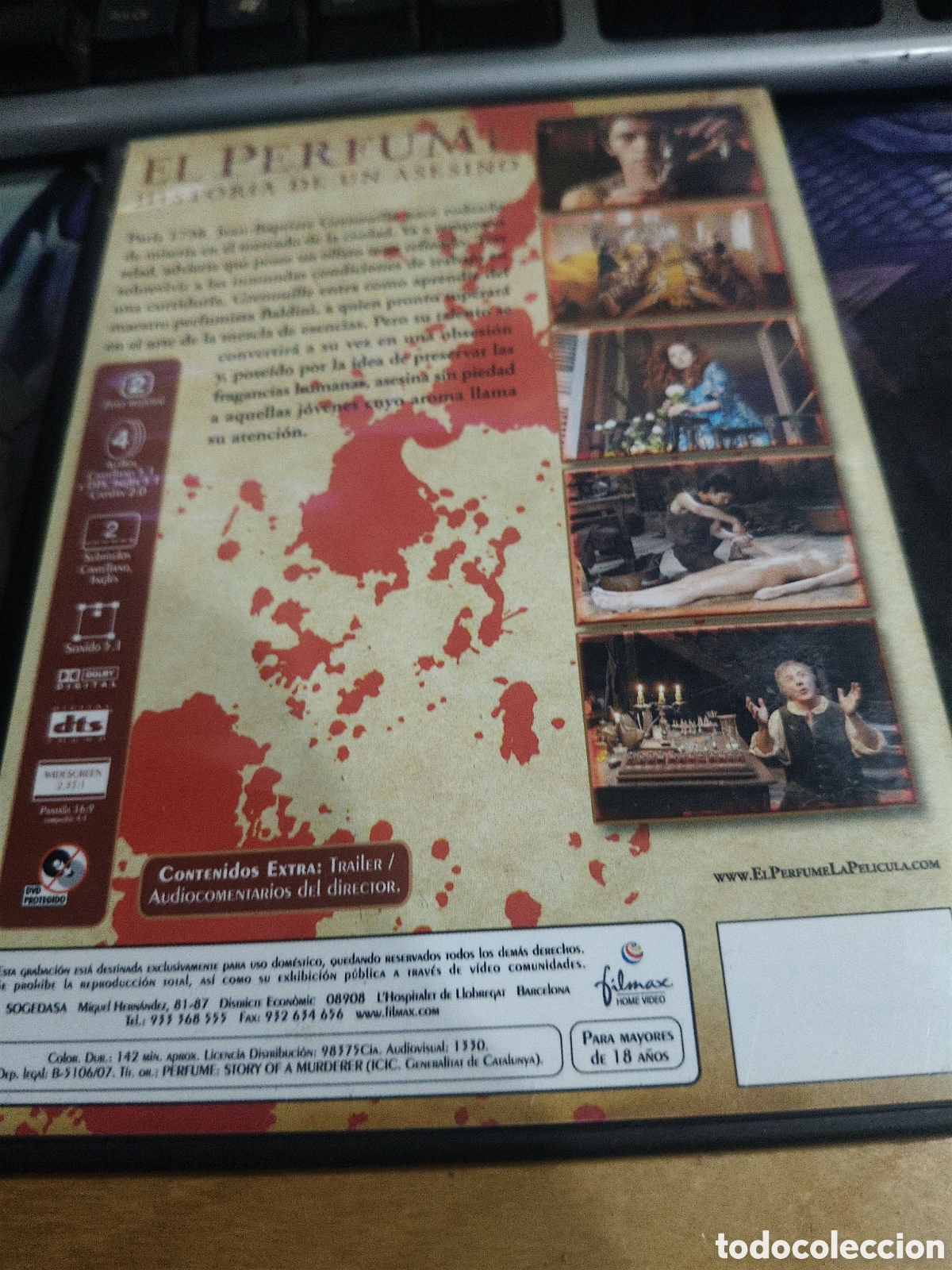 Cine: El perfume DVD ---- 300 - Foto 2
