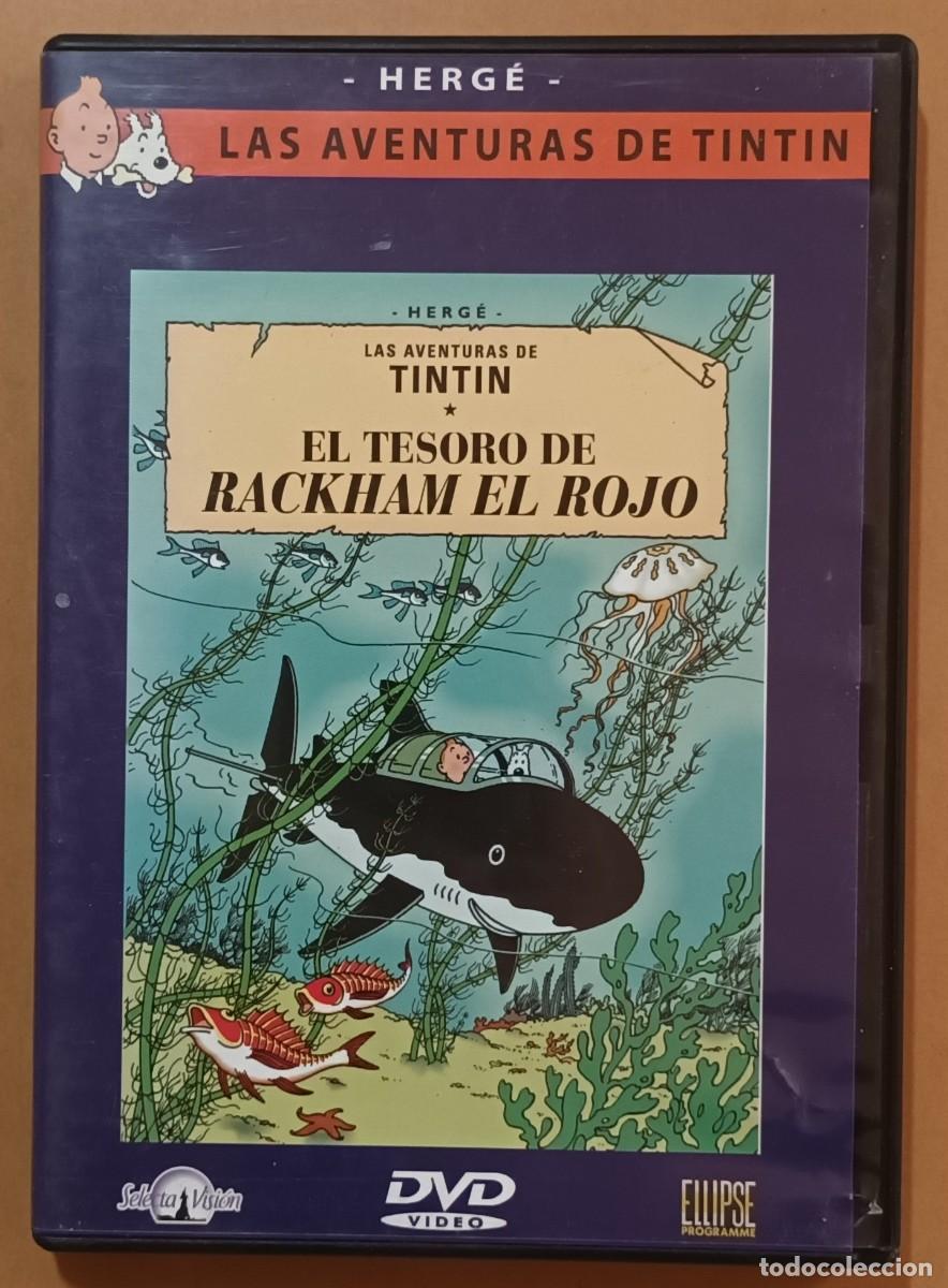 Cine: DVD - LAS AVENTURAS DE TINTIN - EL TESORO DE RACKHAM EL ROJO