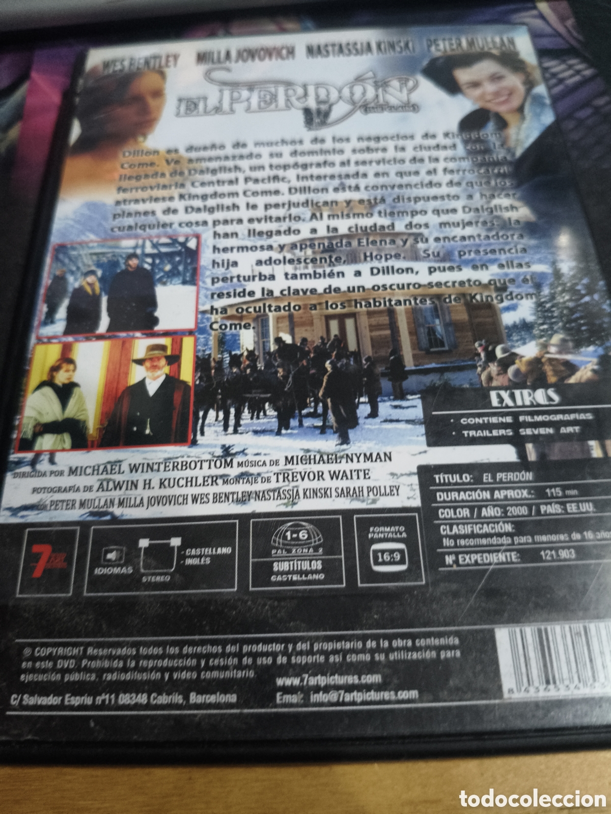 Cine: El perd&oacute;n DVD -----300 - Foto 2