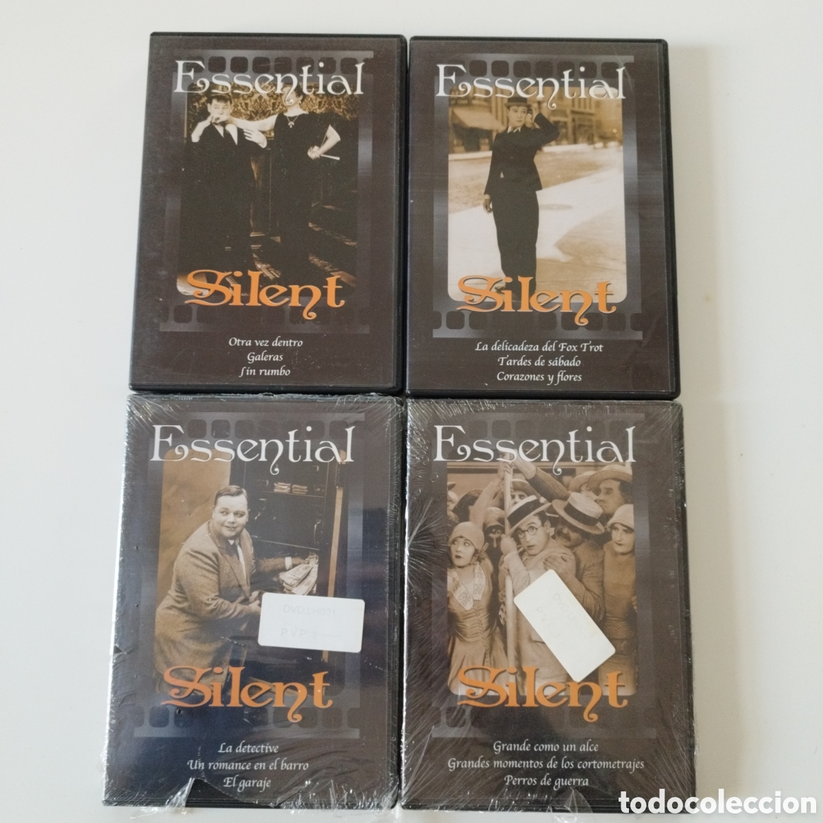 Cinema: LOTE 4 DVD / ESSENTIAL SILENT / BLANCO Y NEGRO