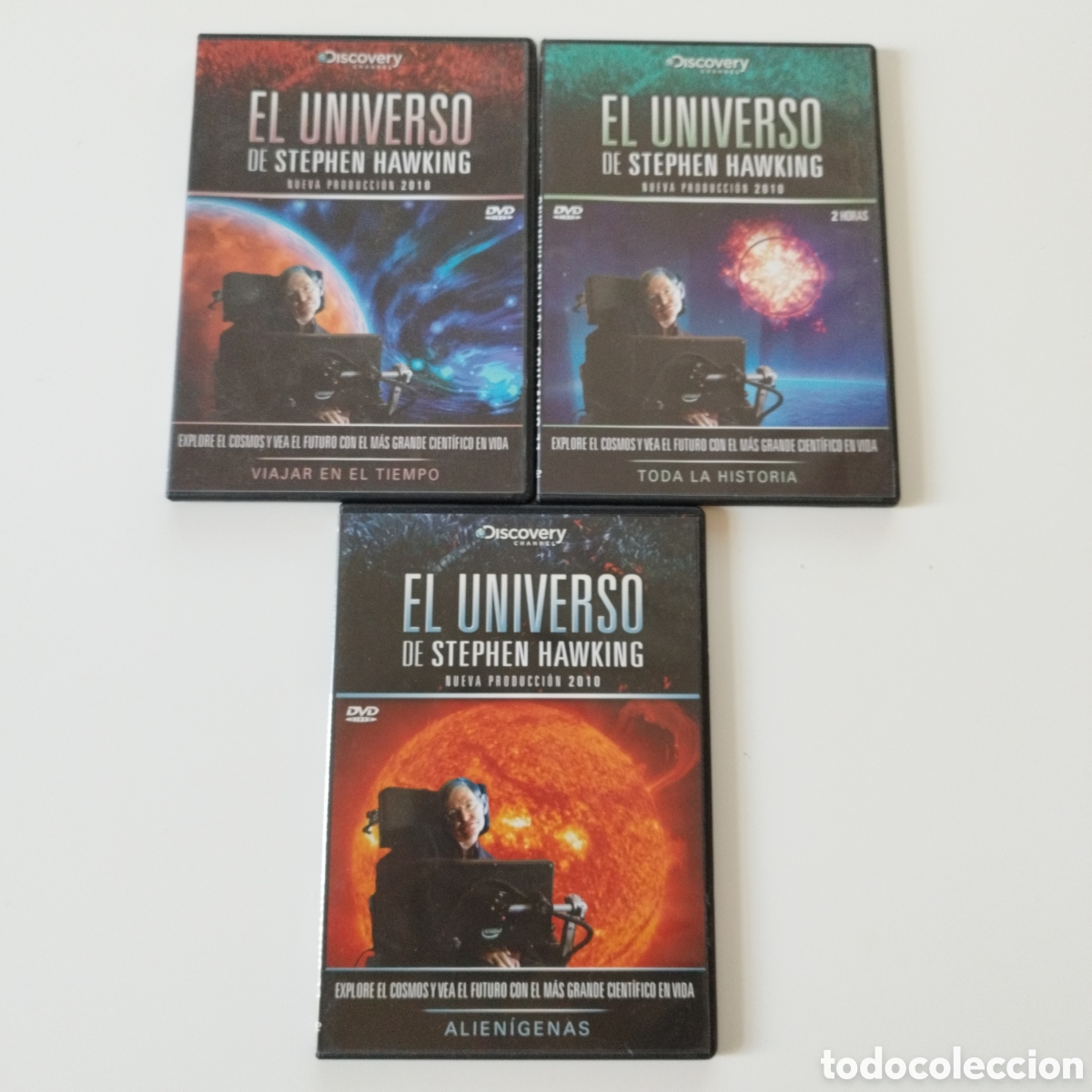 Kino: LOTE 3 DVD / EL UNIVERSO DE STEPHEN HAWKING / DISCOVERY CHANNEL