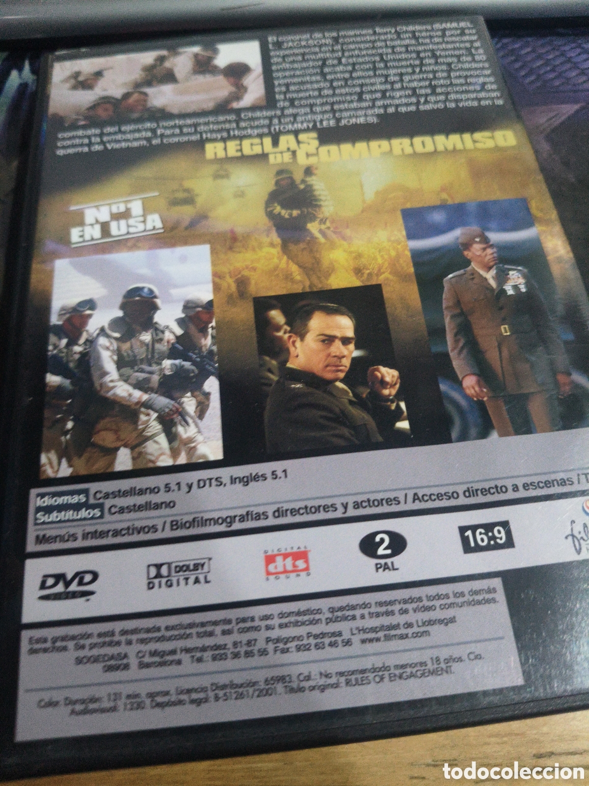 Cine: Reglas de compromiso DVD -236 - Foto 2