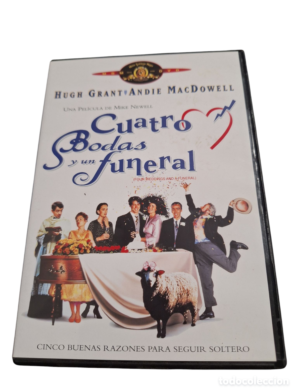 Cine: CND68 cuatro bodas y un funeral DVD COMO NUEVO