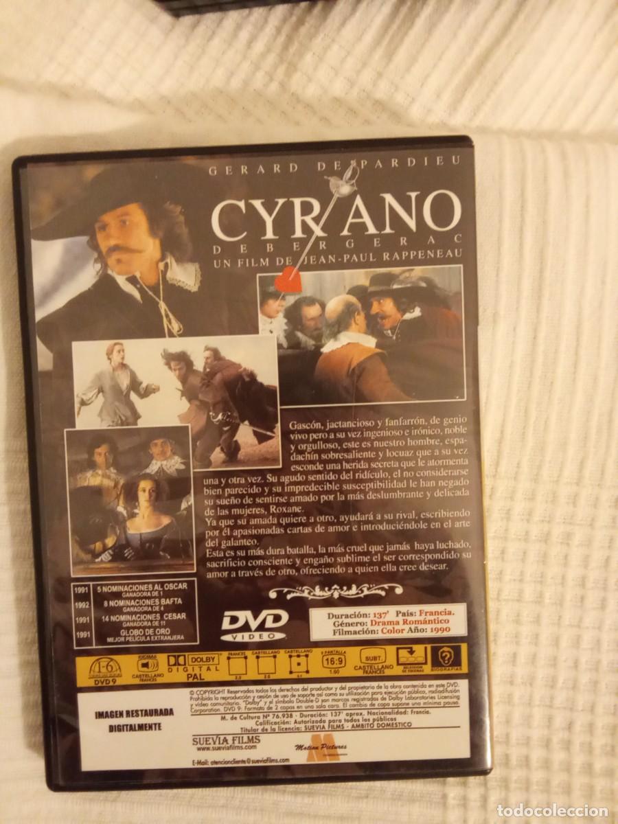 Cine: CYRANO DE BERGERAC. DVD - Foto 2