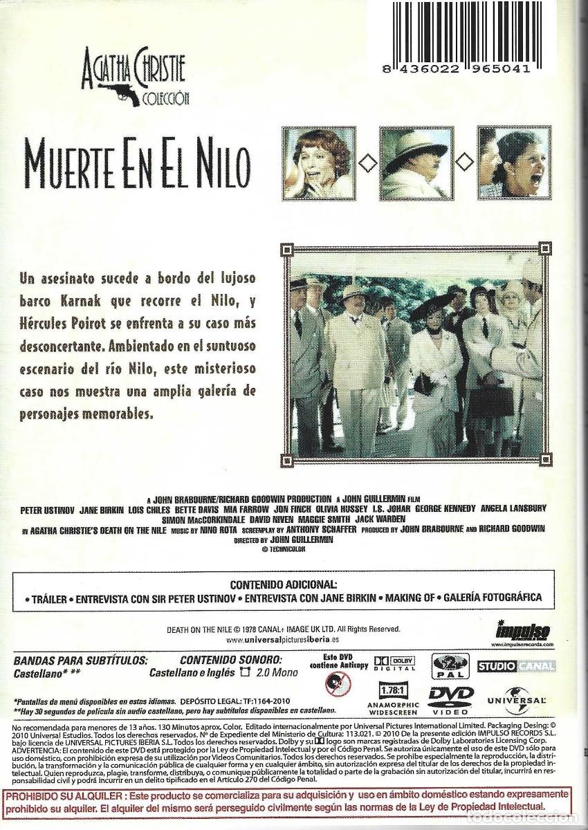 Cine: MUERTE EN EL NILO BETTE DAVIS - Foto 2