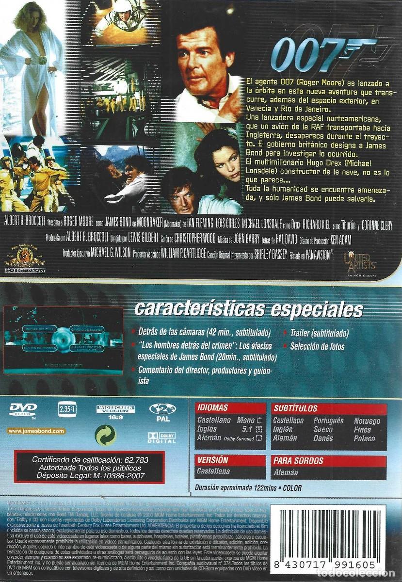 Cine: 007 MOONRAKER (PRECINTADO) - Foto 2