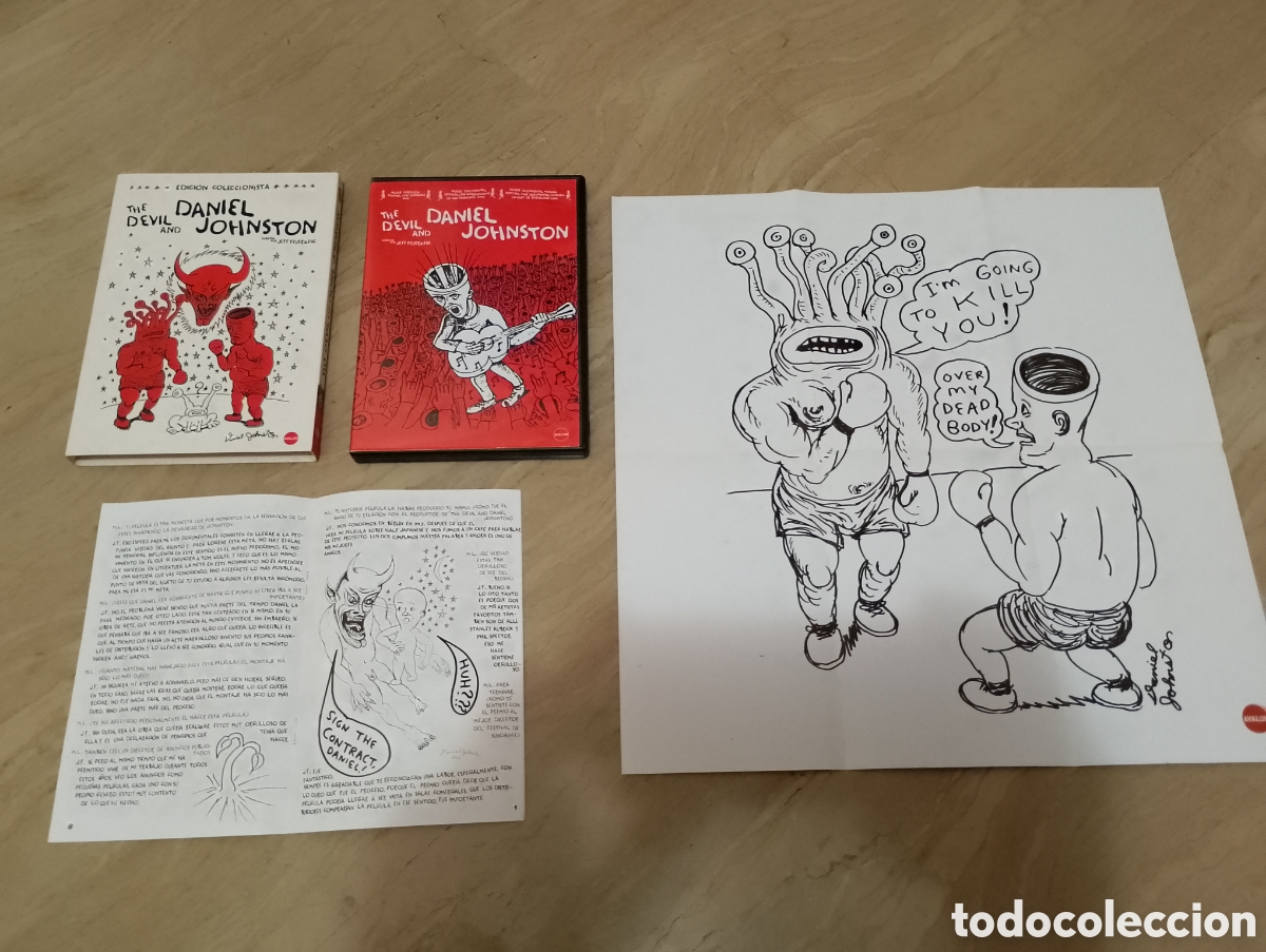 Cine: Dvd. The devil & Daniel Johnston. 2 DVDs + poster. Rareza descatalogada.