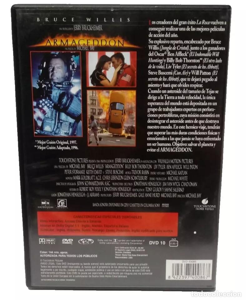 Cine: ARMAGEDDON DVD BRUCE WILLIS - Foto 2