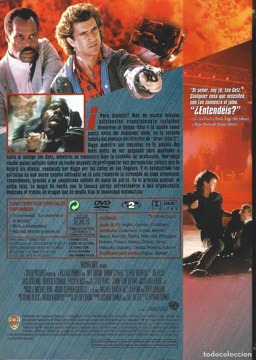 Cine: ARMA LETAL 2 MEL GIBSON - Foto 2
