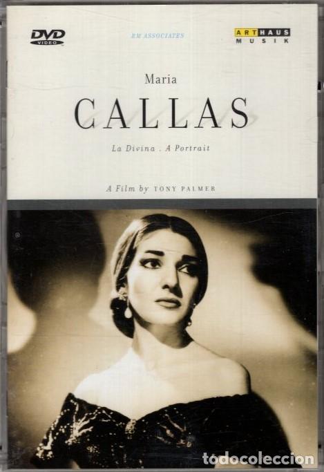 Cine: MARIA CALLAS LA DIVINA- UN RETRATO DVD- SI NO TE EMOCIONA ESTE DVD ES QUE TE FALTA CORAZON