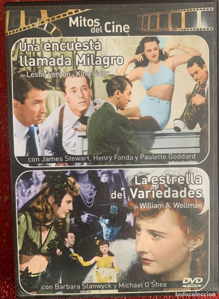 Cinema: DOBLE SESION: UNA ENCUESTA LLAMADA MILAGRO / LA ESTRELLA DE LAS VARIEDADES