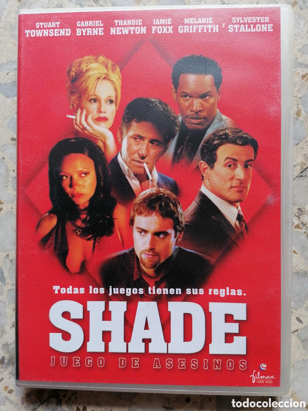 Cine: DVD SHADE JUEGO DE ASESINOS SYLVESTER STALLONE