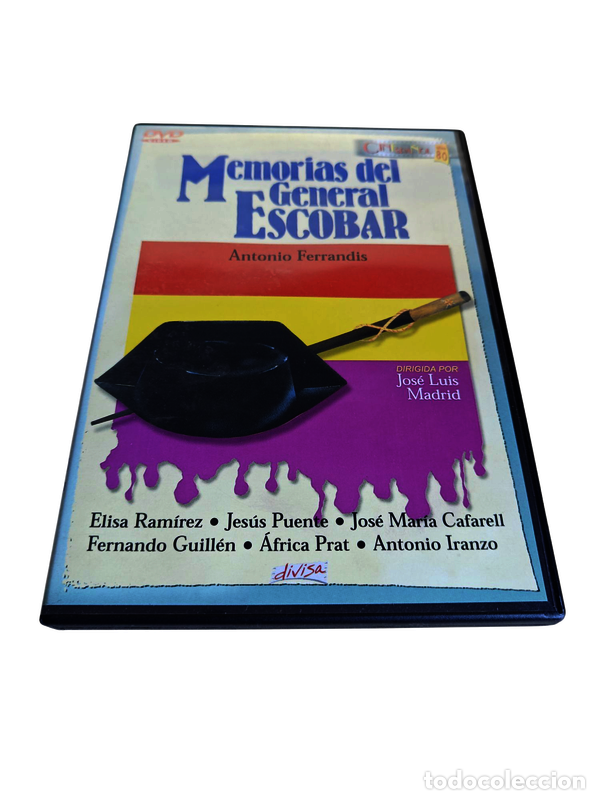 Cinema: CND47 Memorias del General Escobar DVD COMO NUEVO