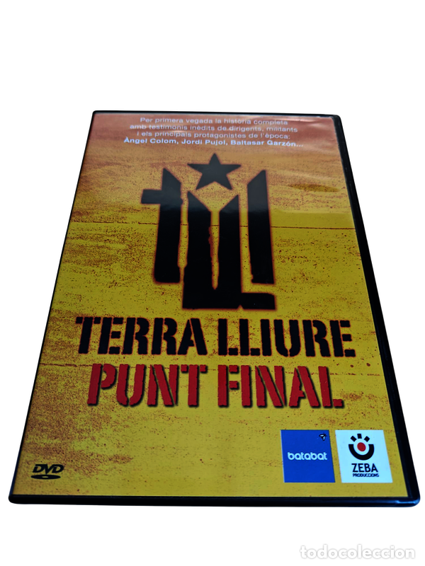 Cine: CND19 Tierra lliure Punt final DVD COMO NUEVO