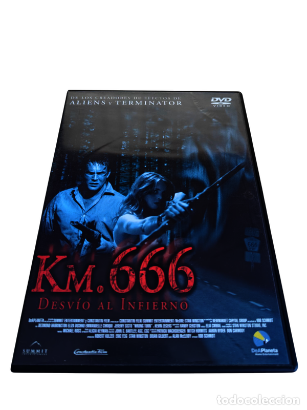 Cin&eacute;ma: CND30 Km. 666 Desvio al infierno DVD COMO NUEVO