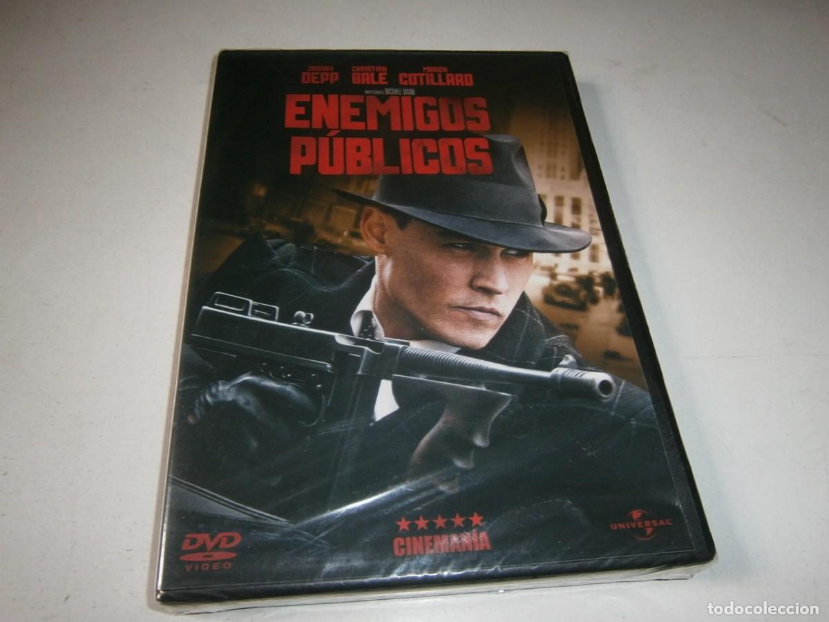 Cinema: ENEMIGOS PUBLICOS DVD NUEVO PRECINTADO JOHNNY CHRISTIAN BALE MARION COTILLARD MICHAL MANN