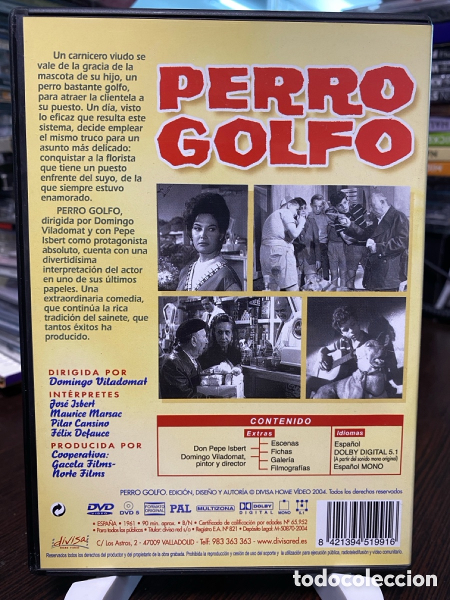 Cine: Perro Golfo (DVD) Jos&eacute; Isbert - Foto 2