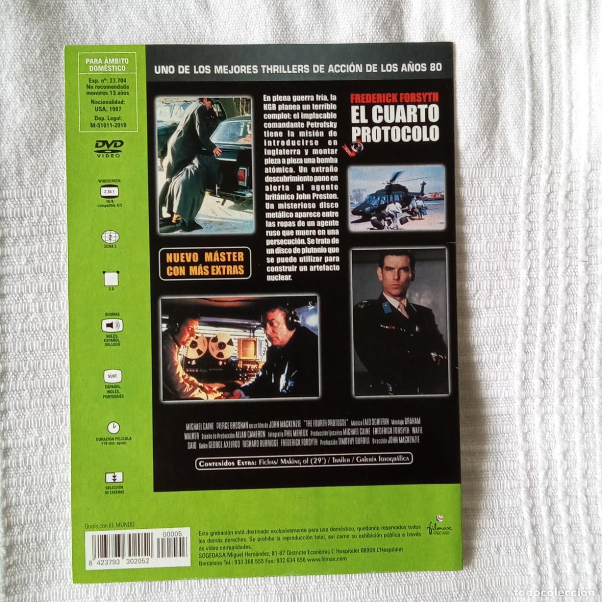 Cine: EL CUARTO PROTOCOLO. FREDERICK FORSYTH - Foto 2