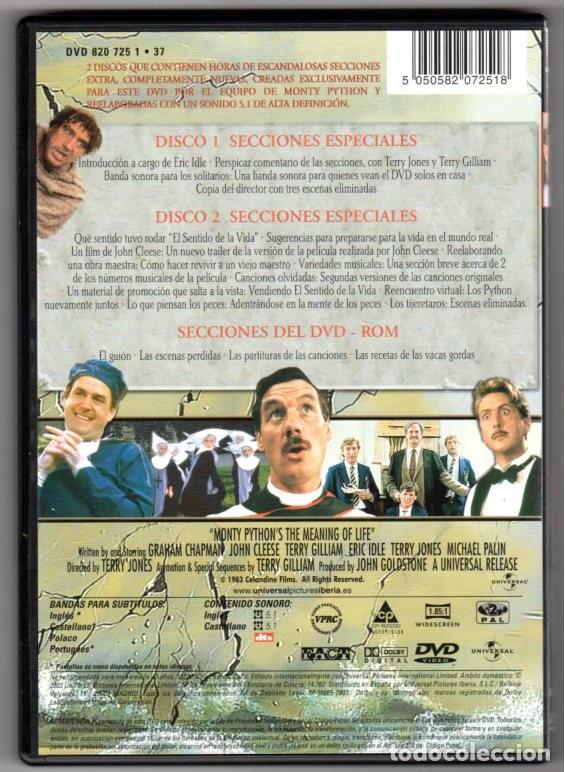 Cine: EL SENTIDO DE LA VIDA *** MONTY . PYTHON *** EDICION ESPECIAL 2 DISCOS - Foto 2