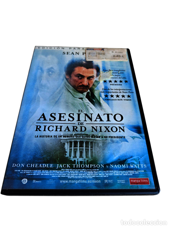 Cinema: V34 Asesinato de Richard Nixon DVD PROCEDENTE DE VIDEOCLUB