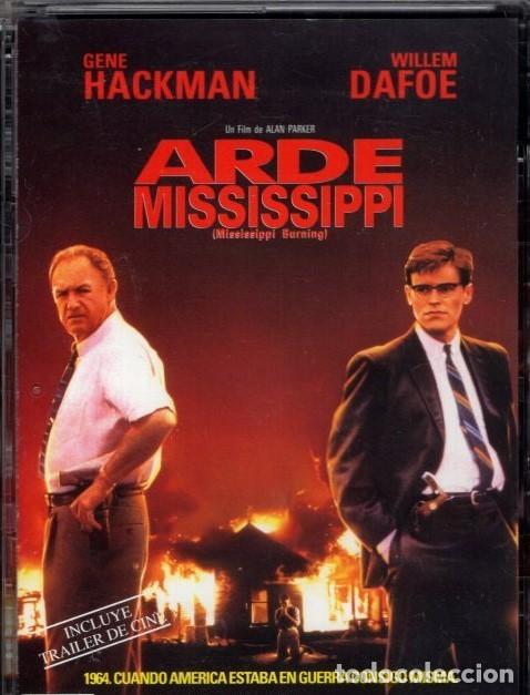 Cine: ARDE MISSISSIPPI DVD- DOS AGENTES DEL FBI CON DISTINTOS PLANES PARA COBATIR AL KU-KUX-KLAN.