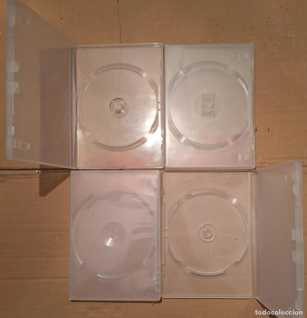 Cine: Estuche de DVD de 1 dvd trasparente,precio por unidad