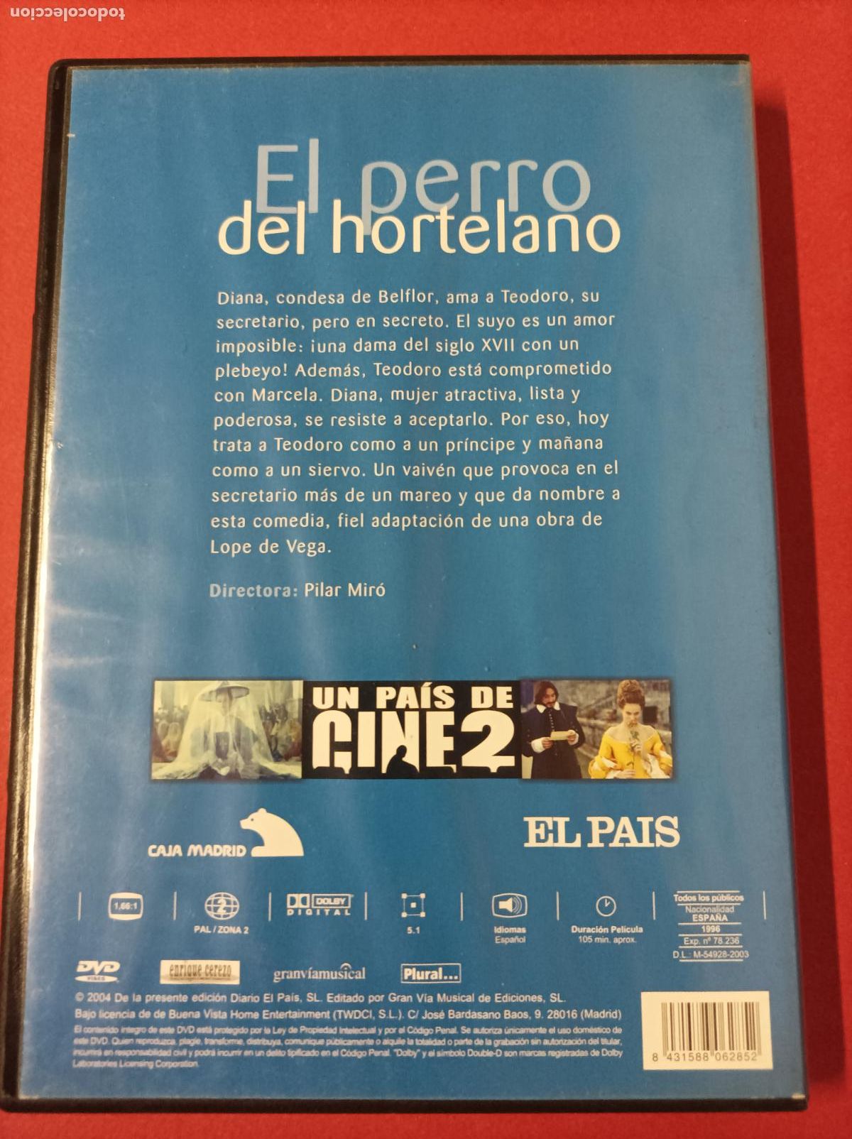 Cine: DVD EL PERRO DEL HORTELANO - Foto 3