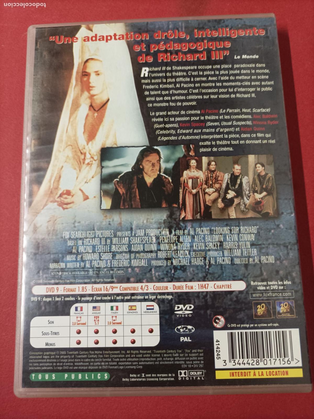 Cine: DVD LOOKING FOR RICHARD - Foto 3