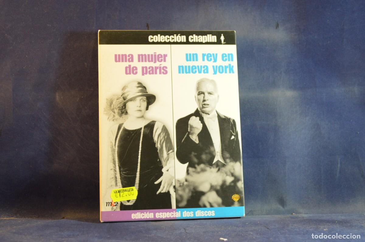 Cine: COLECCION CHAPLIN - UNA MUJER DE PARIS - UN REY EN NUEVA YORK - DVD