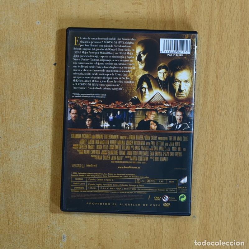 Cine: EL CODIGO DA VINCI - DVD - Foto 2