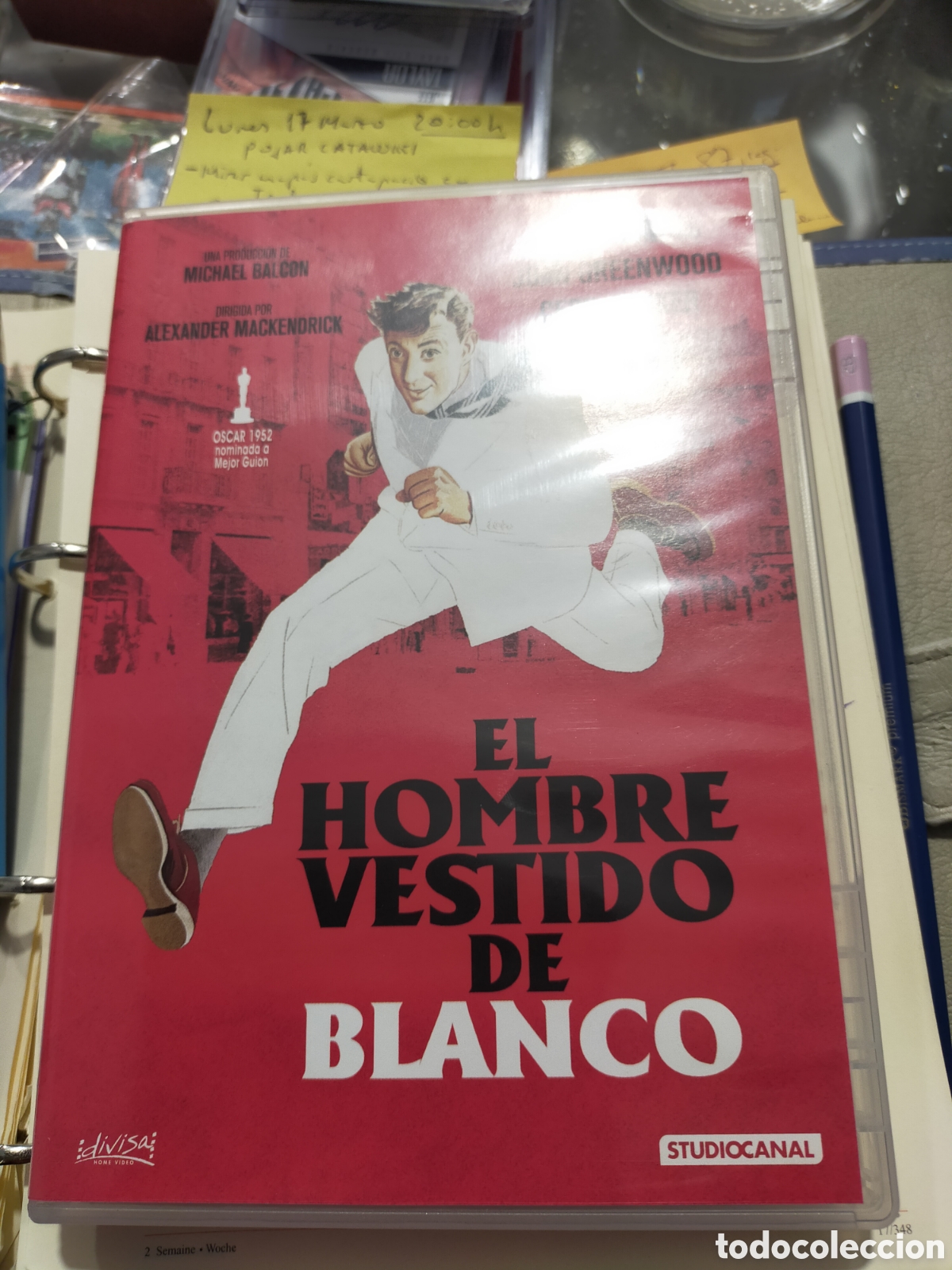 Cinema: EL HOMBRE VESTIDO DE BLANCO DVD BUEN ESTADO