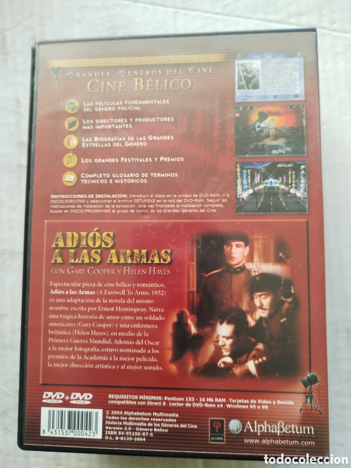 Cine: DVD ADIOS A LAS ARMAS - Foto 2
