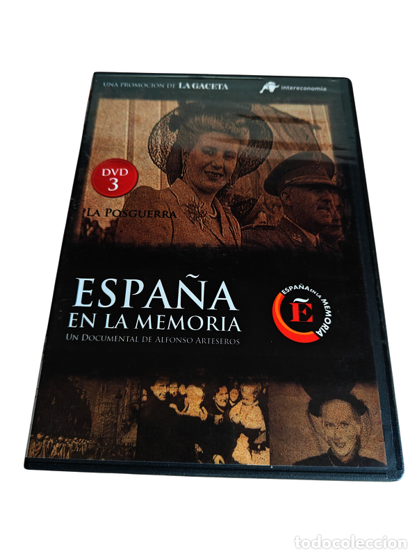 Cin&eacute;ma: DVS30 Espa&ntilde;a en la memoria 3 DVD TAPA FINA