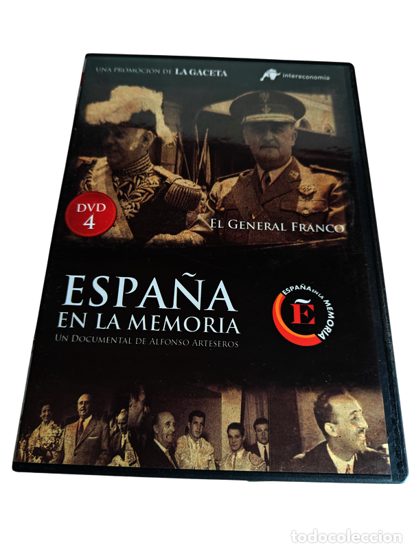 Kino: DVS46 Espa&ntilde;a en la memoria 4 DVD TAPA FINA