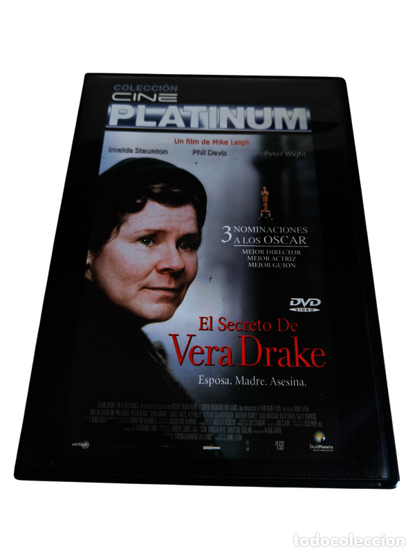 Cin&eacute;ma: DVS30 El secreo de Vera Drake DVD TAPA FINA
