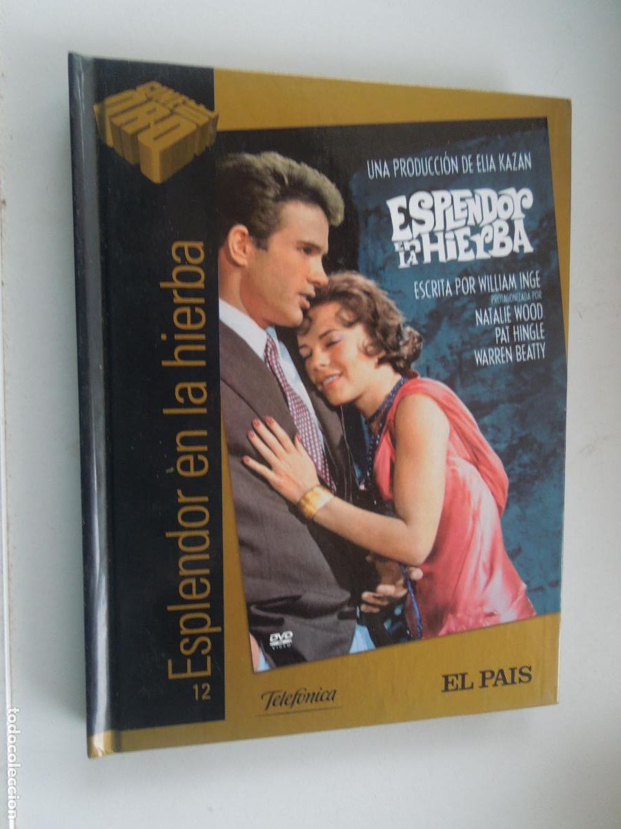 Kino: ESPLENDOR EN LA HIERBA - NATALIE WOOD- DVD EDICION EL PAIS TAPAS DURAS CON LIBRETO MAS DE 60 PAG