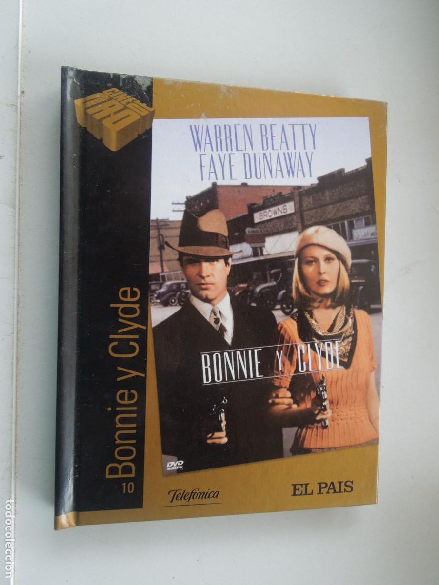 Kino: BONNIE Y CLIDE - BEATTTY - DUNAWAY - DVD EDICION EL PAIS TAPAS DURAS CON LIBRETO MAS DE 60 PAG