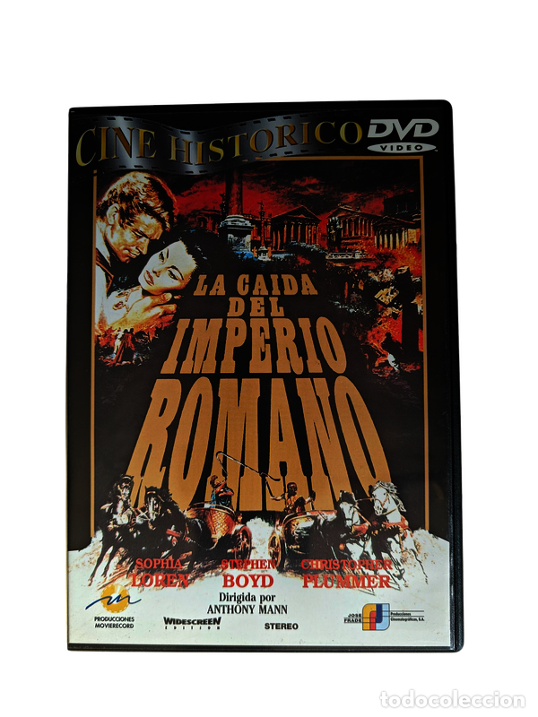 Cine: S260 La caida del imperio romano DVD SEGUNDA MANO