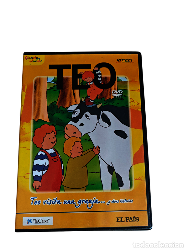Kino: DVS50 Teo visita una granja� y otras historias DVD TAPA FINA SEGUNDA MANO
