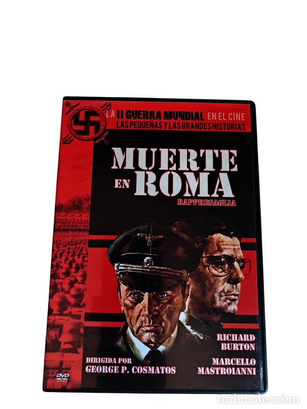 Cine: DVS50 Muerte en Roma DVD TAPA FINA SEGUNDA MANO