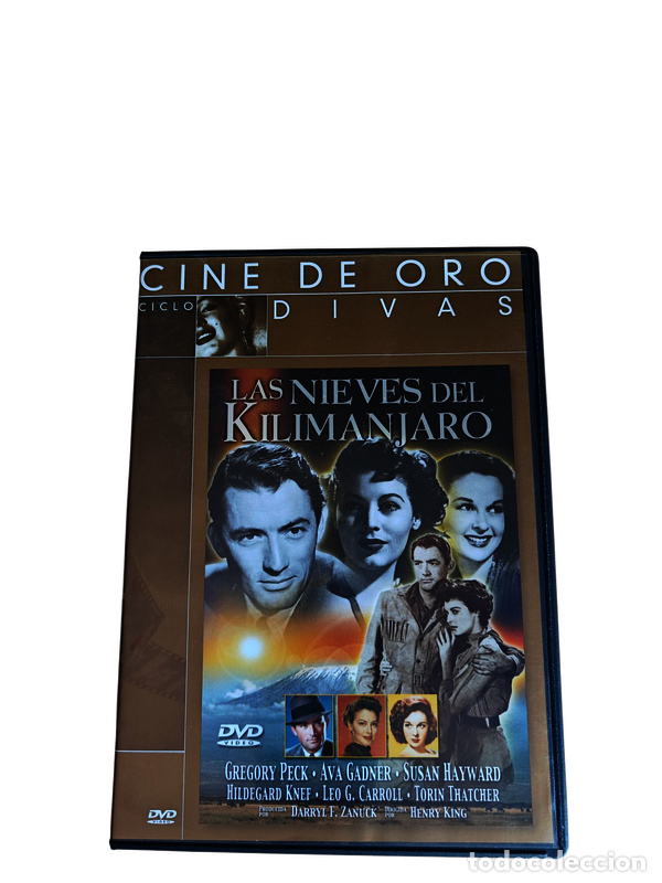 Kino: DVS51 Las nieves del Kilimanjaro DVD TAPA FINA SEGUNDA MANO