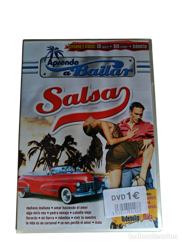 Cine: ND24 Aprende a bailar Salsa DVD PRECINTADO