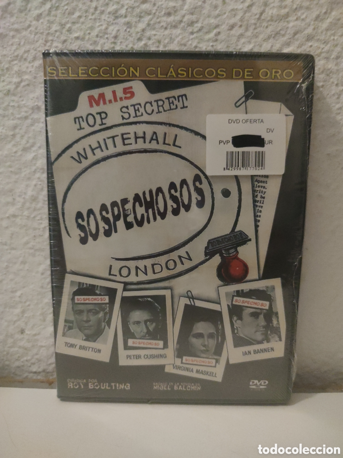 Cin&eacute;ma: Dvd - Sospechosos - Suspect - 1960 - John Boulting, Roy Boulting - Thriller. Drama | Espionaje