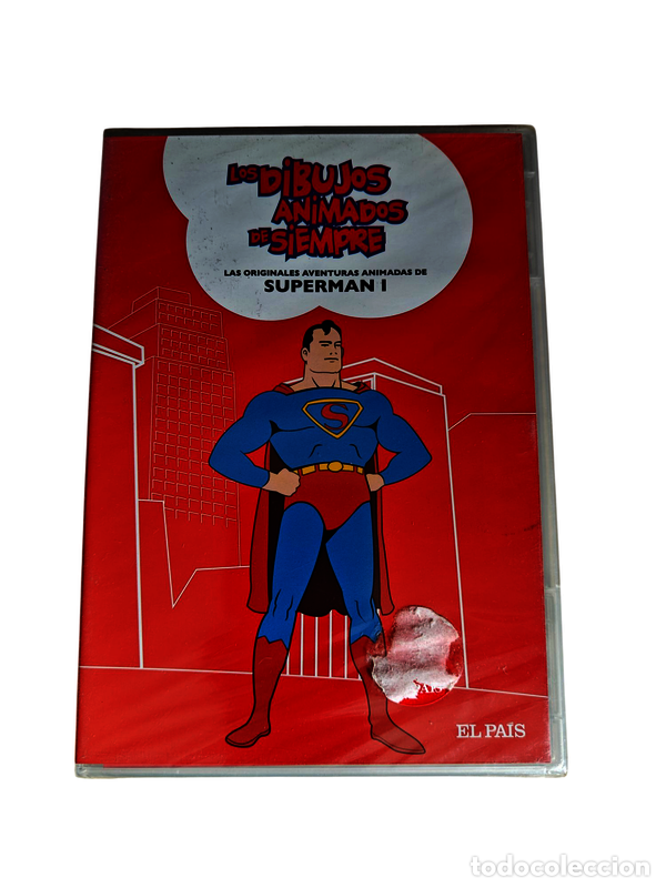 Cine: TF12 Las originas aventuras animadas de Superman I DVD TAPA FINA PRECINTADO