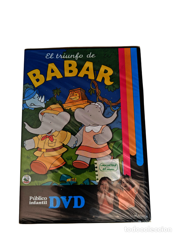Cinema: TF13 El triunfo de Babar DVD TAPA FINA PRECINTADO