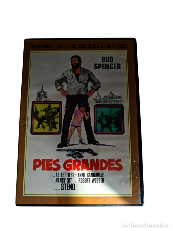 Cinema: TF13 Pies grandes DVD TAPA FINA PRECINTADO