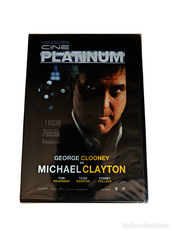 Cinema: TF14 Michael Clayton DVD TAPA FINA PRECINTADO